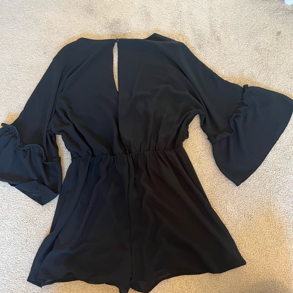 Pink Lily Romper - Picture 2 of 2